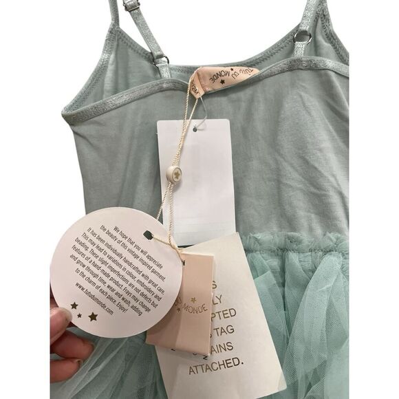 Tutu De Monde Mint Embellished Tulle Dress 6-12 Months - Picture 3 of 3